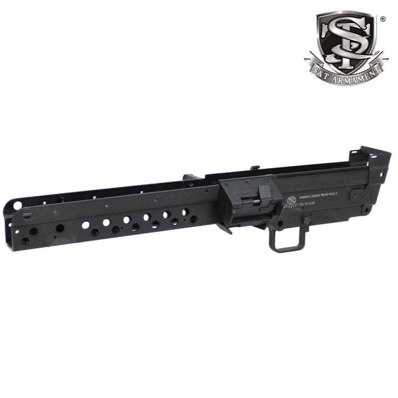 【月間セール!40%OFF!】S&T MK46 Mod.0 ナイロンロアフレーム BK(FN刻印)