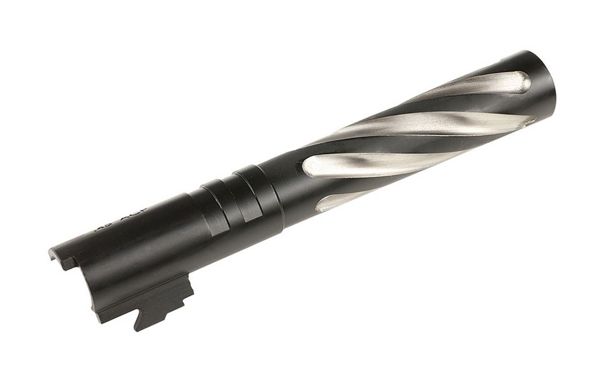 ���ò���25��OFF��5KU �ȥ�͡��ɥ����ƥ����륢�������Х�� 5inch (11mm���ͥ�/����ޥ륤Hi-CAPA�б�) Silver