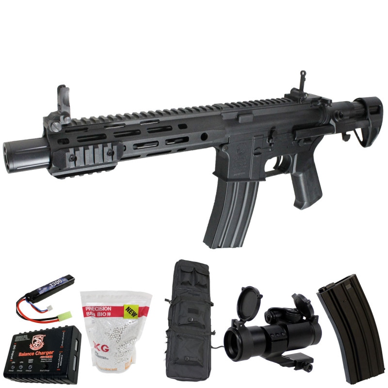 S&T M4 URX4 M-LOK SD PDW-M 󥸥㡼饤 G3ư BK(COLT)Żҥȥꥬƥܡˡ180ְ¿ݾڤĤۡڤ7åȡ
