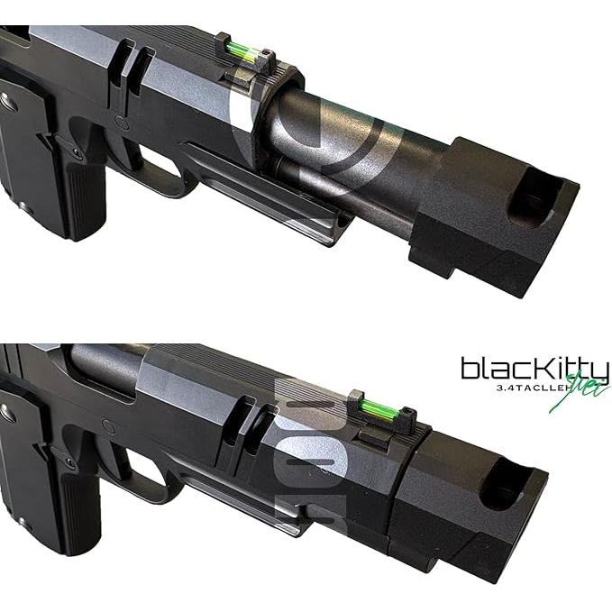 black kitty Carbon8 CO2 ブローバック＋別途購入備品付き Carbon8 Black Kitty CO2ガスブローバック : web shop アシュラ