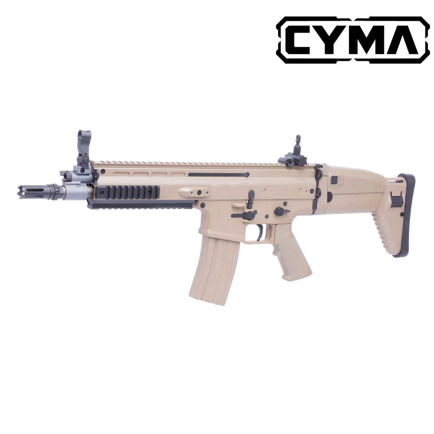 CYMA/CYBERGUN FN SCAR-L スポーツライン電動ガン TAN【180日間