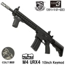 S&T M4 URX4 10inch KEYMOD �ե�᥿��G3��ư������Żҥȥꥬ�������ƥ���ܡ�BK(COLT���)��180���ְ¿��ݾڤĤ���
