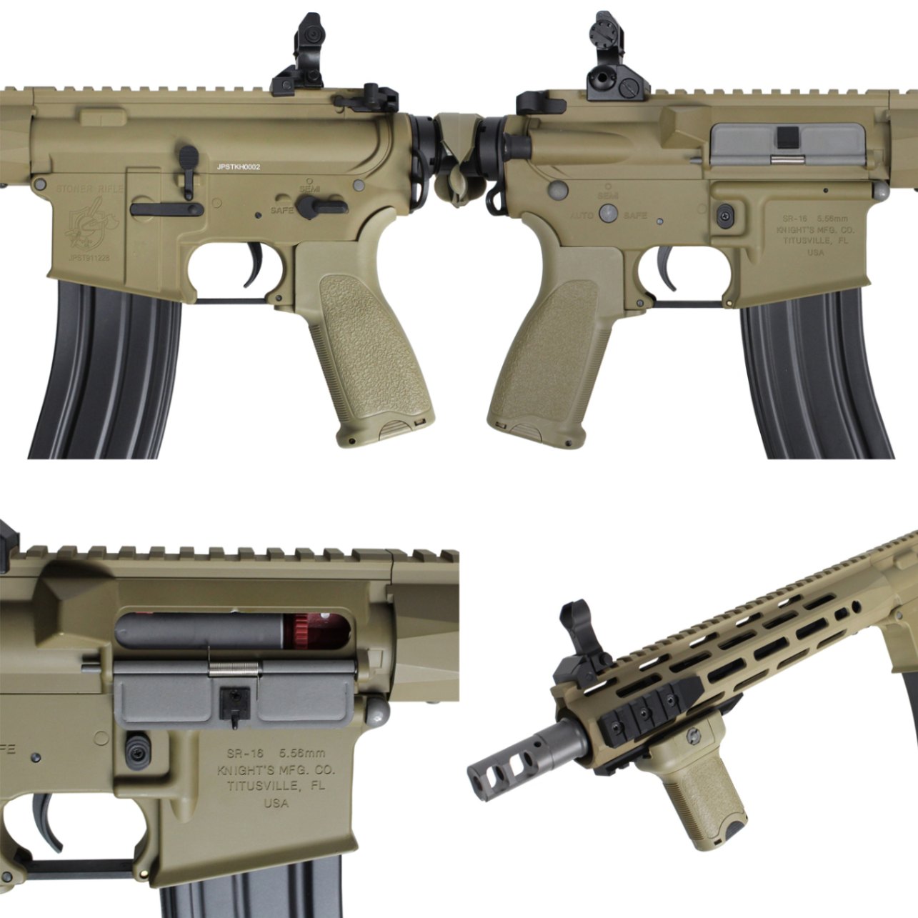 S&T製 AEG URG-I スタイル M4 パーツ（ダークアースカラー） M4 URX AEG SERIES – S&T Armament (Smart Team)