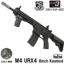 S&T M4 URX4 8inch KEYMOD �ե�᥿��G3��ư������Żҥȥꥬ�������ƥ���ܡ�BK(COLT���)��180���ְ¿��ݾڤĤ���