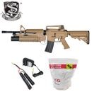 S&T M4A1 ݡĥ饤 ư with M203 ͡ɥ㡼(硼)DE3ץդۡ180ְ¿ݾڤĤ