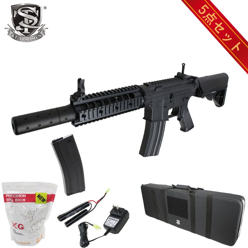 S&T M4 CQB FF 7����� �����󥸥㡼�饤�� G3��ư����BK��COLT����ˡڹ��6�����åȡ�
