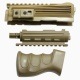 UFC-AK-15A-TAN マルイAK74MN用タクティカルハンドガード、グリップセットTAN|ＡＫシリーズ（ＡＫ）|ＵＦＣ