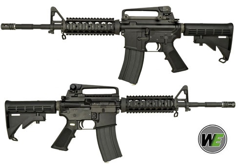 WE-Tech オープンボルト M4 RIS ガスブローバック