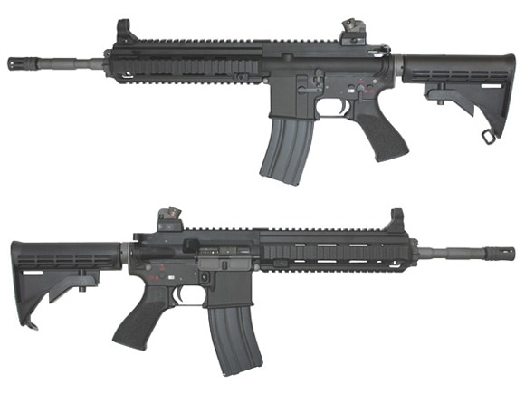 WE-Tech オープンボルト HK416 ガスブローバック BK