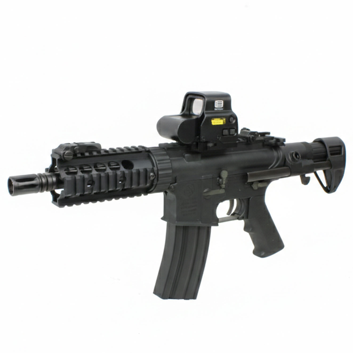 S&T M4 FF PDW-S チャレンジャーライン G3電動ガン BK(COLT刻印)【EXPS3タイプドットサイトセット】