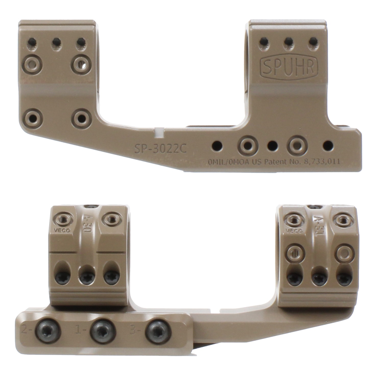 �ڷ�֥������Holy Warrior SPUHR������ 30mm�������ץޥ���ȥ�� 1.53inch DE