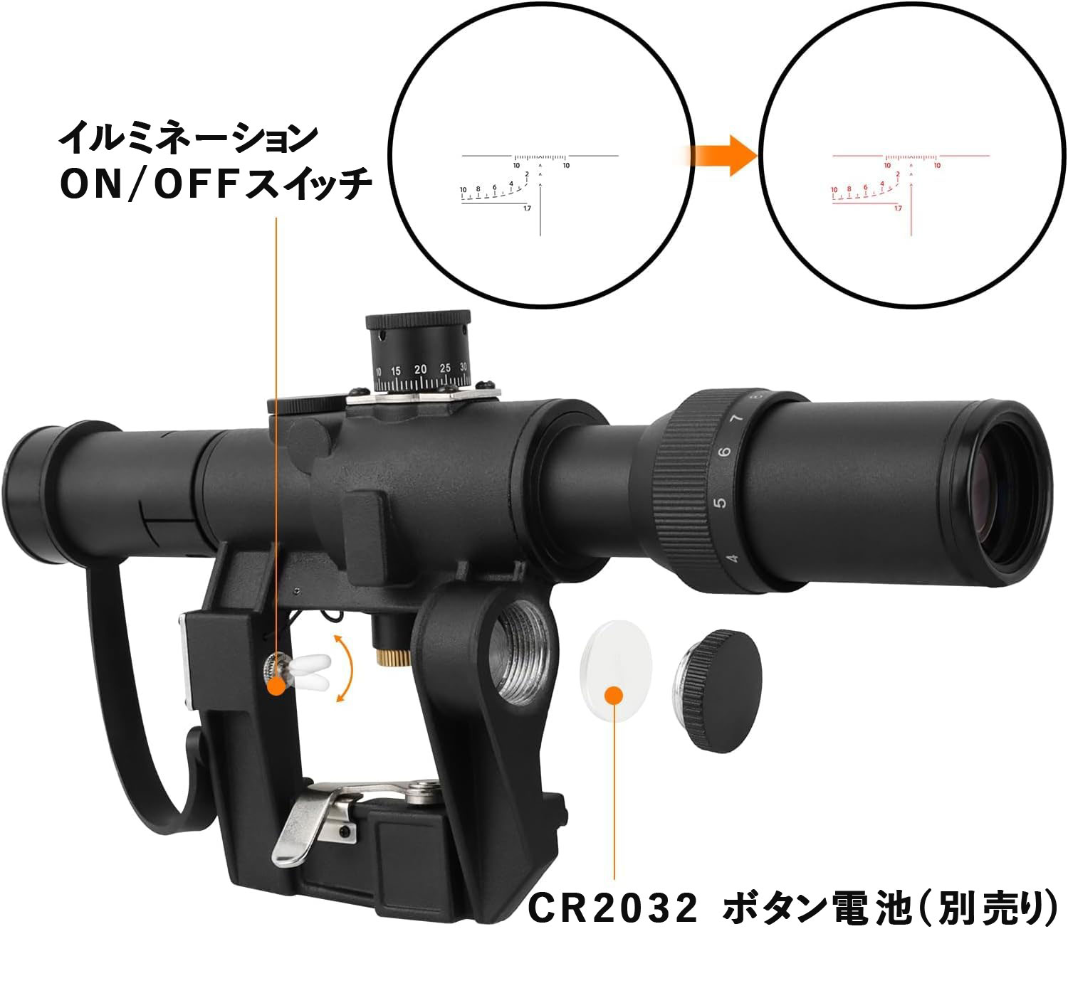 UFC PSO-1������ 3-9X24 SVD �ɥ饰�Υե�������