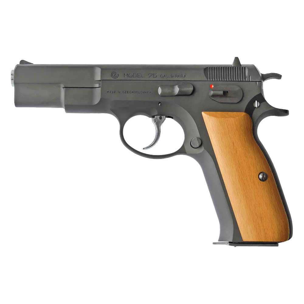 【KSC】Cz75 2nd HW system7 ＋木製グリップ【汚しver】 KSC CZ75 ファースト システム7 HW ウッドグリップスペシャル A768
