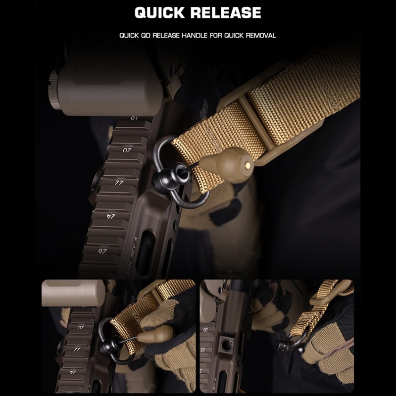 WOSPORT BFG Vickersタイプ QD2ポイントスリング（各カラーあり）