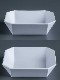 1616 / arita japan Square Bowl150 Grey ܥ 1 TY36