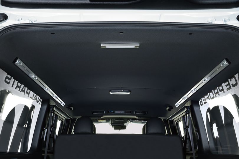 ハイエース 200系 標準・ワイドS-GL専用<br>アルミスライドバー