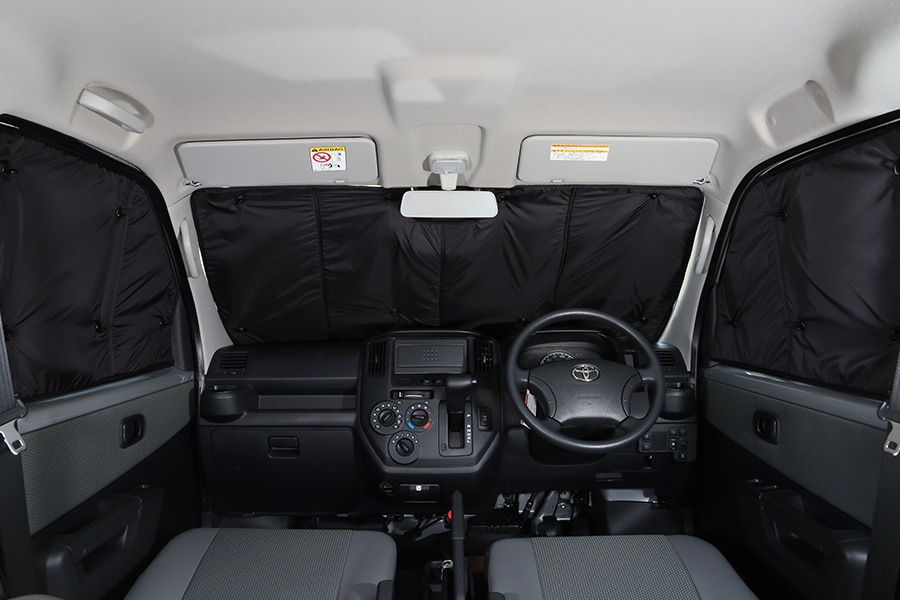 車中泊に】 遮光パッド 遮光カーテン - ユーアイビークル