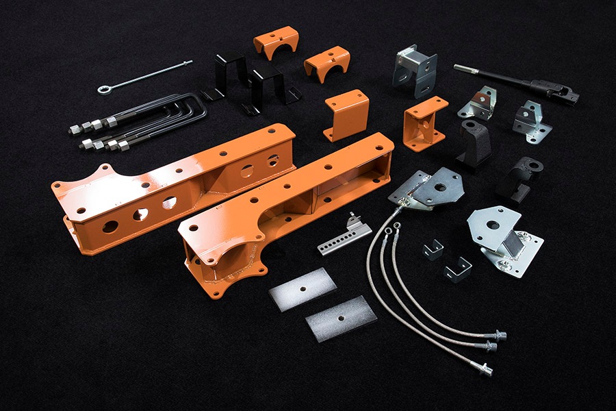 ハイエース 200系<br>2WD/4WD 標準ボディ/ワイドボディ<br> 6インチリフトアップキット フルセット