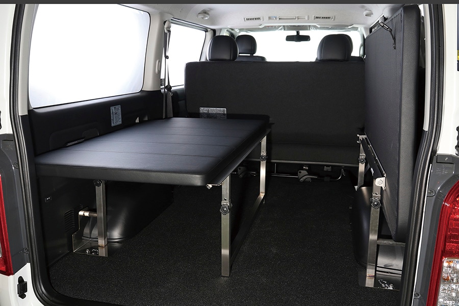 ハイエース 200系 スーパーロングバンDX用<br>マルチウェイ フォルドベッドキット