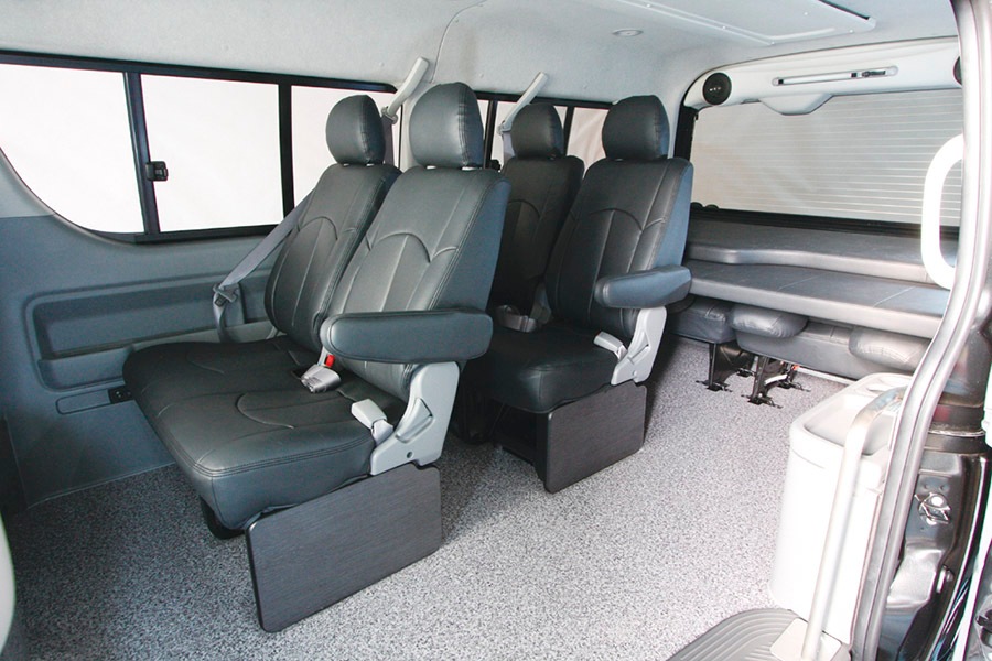 ハイエース 200系 2型～現行 ワゴンGL用<br>マルチウェイ ワゴンベッドキット