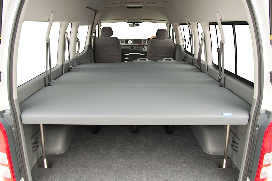 ハイエース 200系 グランドキャビン用<br>マルチウェイ ワゴンベッドキット<br>※ベッドカラーはブラックのみ