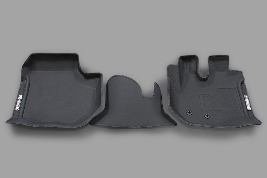 ハイエース 200系<br>3Dラバーマット フロント 3ピース