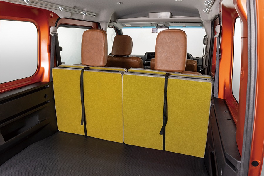 ダイハツ アトレー S700系/RS/X専用<br>マルチウェイベッドキット（ハーフサイズ）