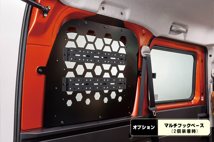 ダイハツ アトレー S700系/RS/X専用　ウインドウストレージ(左右セット)