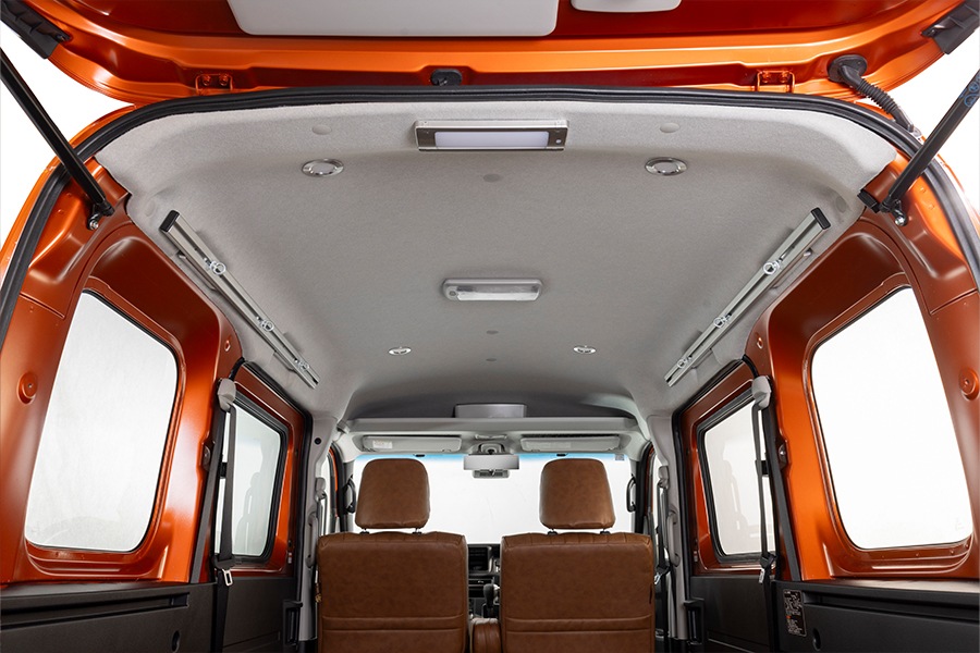 ダイハツ アトレー S700系/RS/X専用　アルミスライドバー