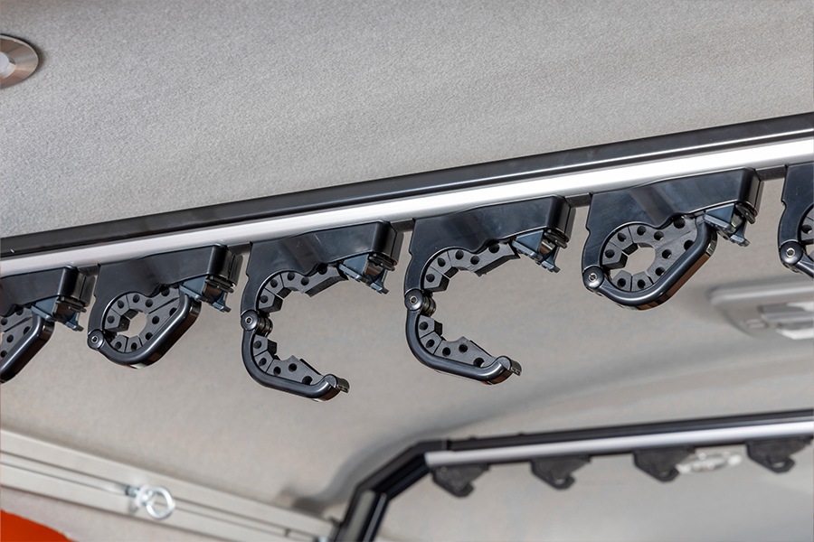 ダイハツ アトレー <br>アルミスライドバー専用　ロッドホルダー(S700系/RS/X専用)