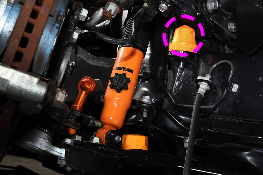 ハイエース 200系 2WD/4WD<br>リバウンドストップ　