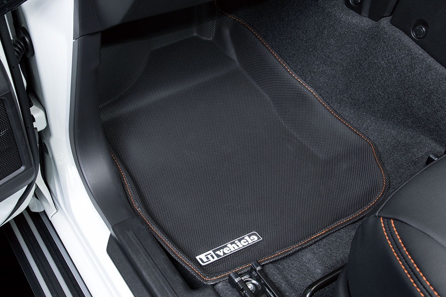 ジムニー<br>３Dラバーマット 1台分 AT車用（5pcs）