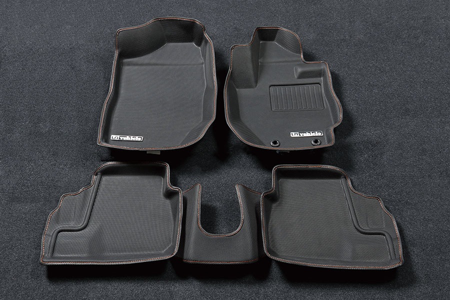 ジムニー<br>３Dラバーマット 1台分 AT車用（5pcs）