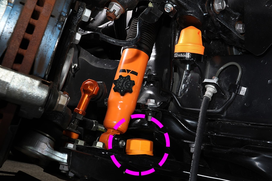 ハイエース 200系 2WD/4WD<br>フロントバンプストップ