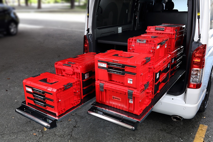 ハイエース スライドフロア セパレートタイプ -ハイエース200系専門店