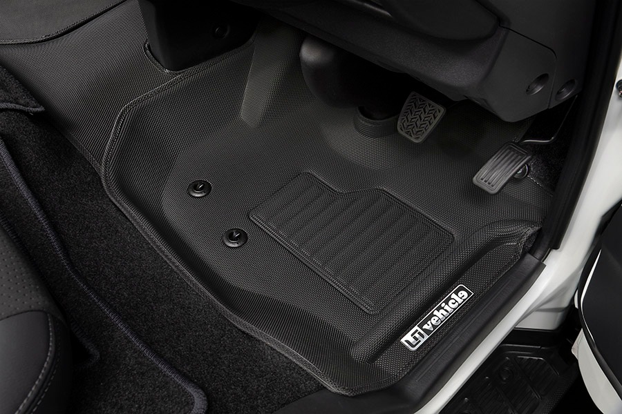 ハイエース 200系 スーパーGL専用<br>3Dラバーマット<br>フロント + リア セット