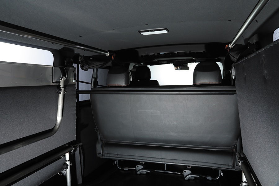 ハイエース200系 ワイドS-GL用 マルチウェイフォルドベッドキット2 テクセルマット