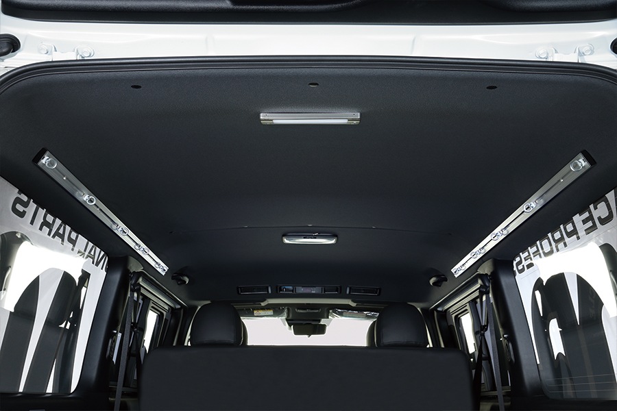 ハイエース 200系 標準・ワイドS-GL専用<br>アルミスライドバー