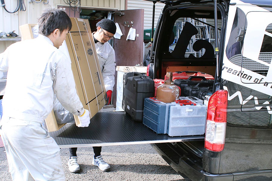 ハイエース 200系 スーパーロングバンDX用<br>スライドフロア