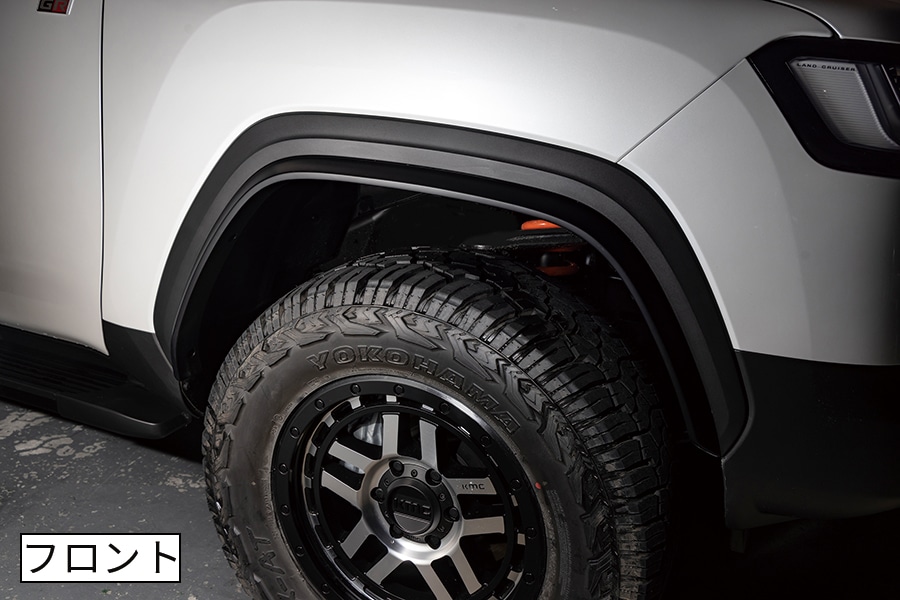 トヨタ ランドクルーザー300 <br>オーバーフェンダーFRP製(未塗装)  GRスポーツ全車 （ヴァンツアラー）