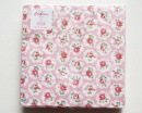 SOLD OUT Cath Kidston ランチペーパーナプキン／Provence Rose rose　20枚入|ランチョンマット・ティータオル|キッチン・テーブルウエア雑貨