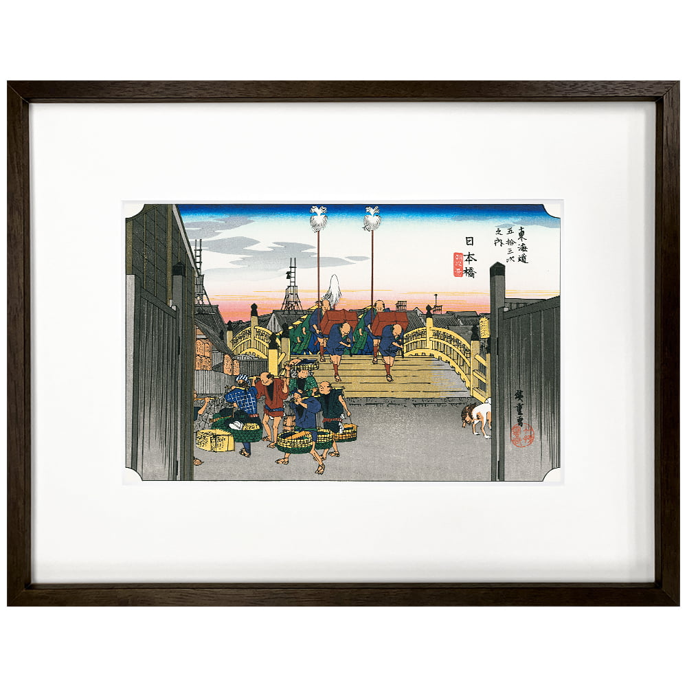 歌川広重・東海道五十三次の浮世絵作品｜浮世絵工房