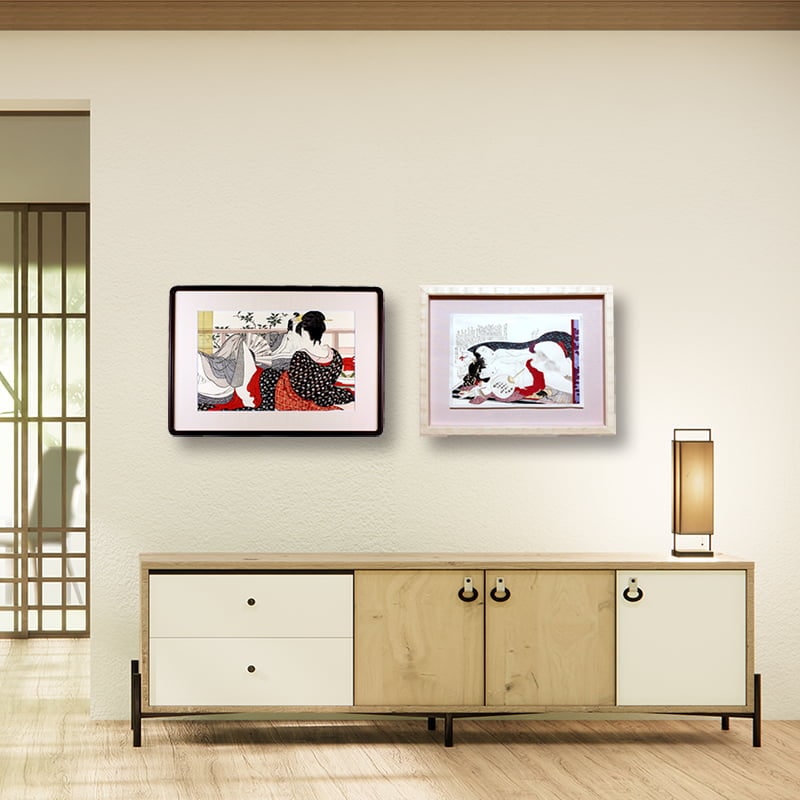 葛飾北斎 浮世絵春画「つひの雛形」※北斎あぶな絵名画撰 特彫り