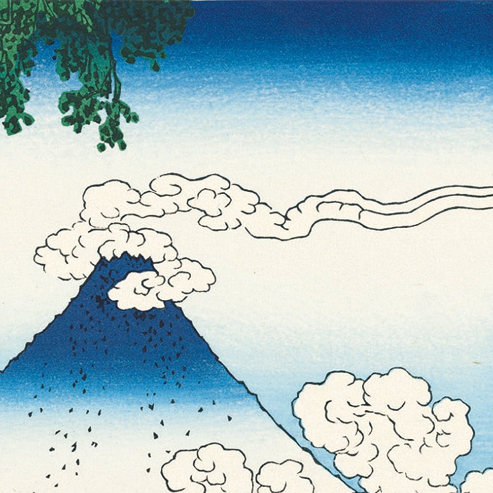 葛飾北斎「富嶽三十六景 甲州三嶋越」浮世絵木版画｜浮世絵工房