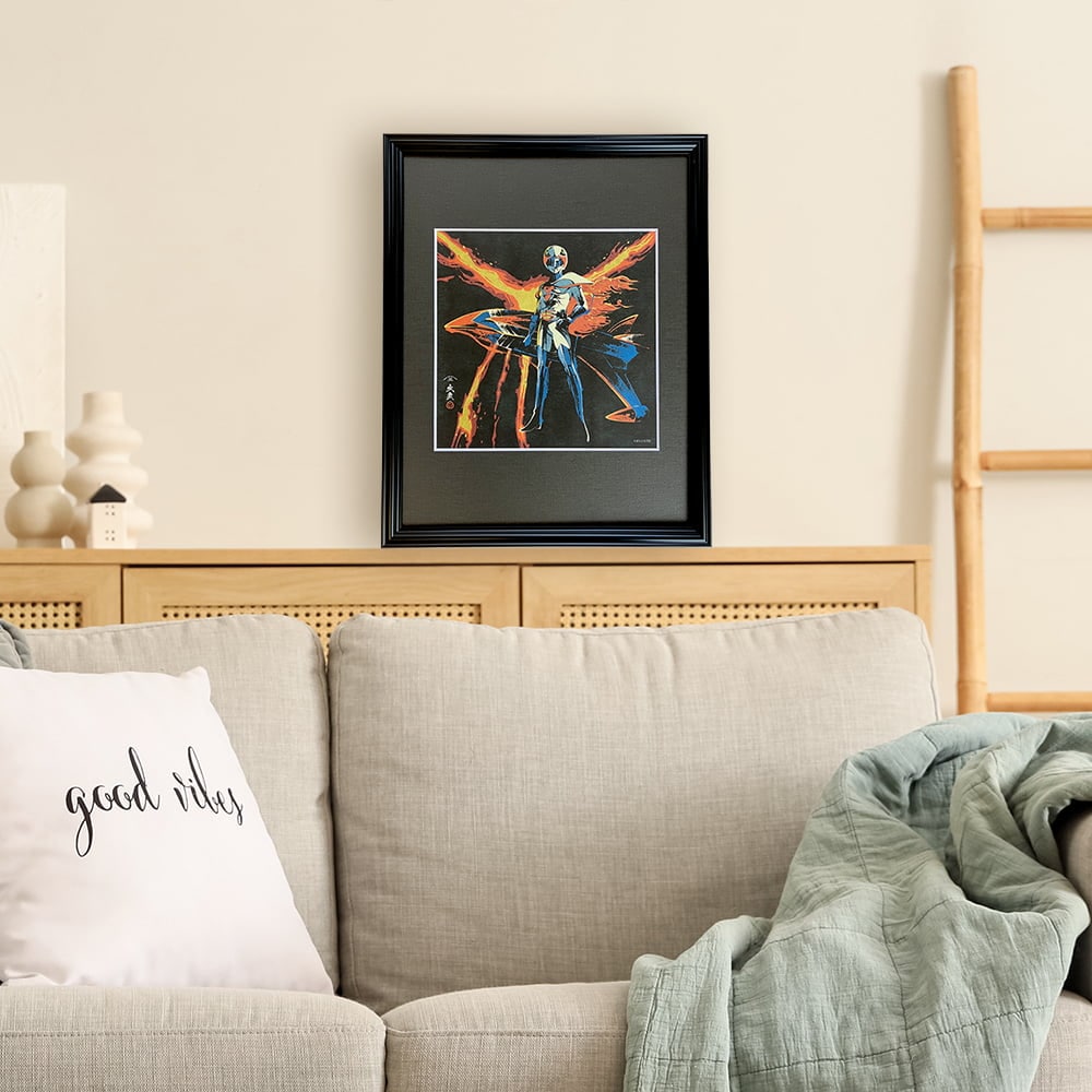 ガッチャマン浮世絵「大鷲火鳥図」