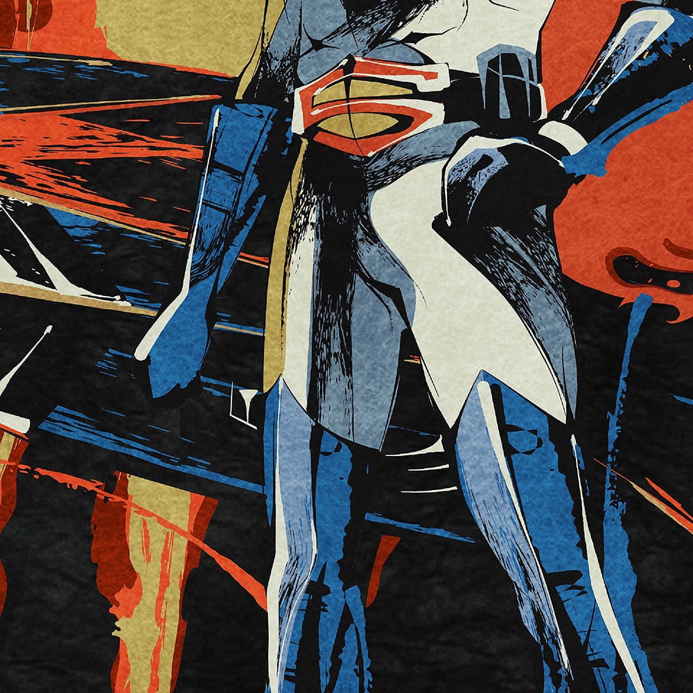 ガッチャマン浮世絵「大鷲火鳥図」