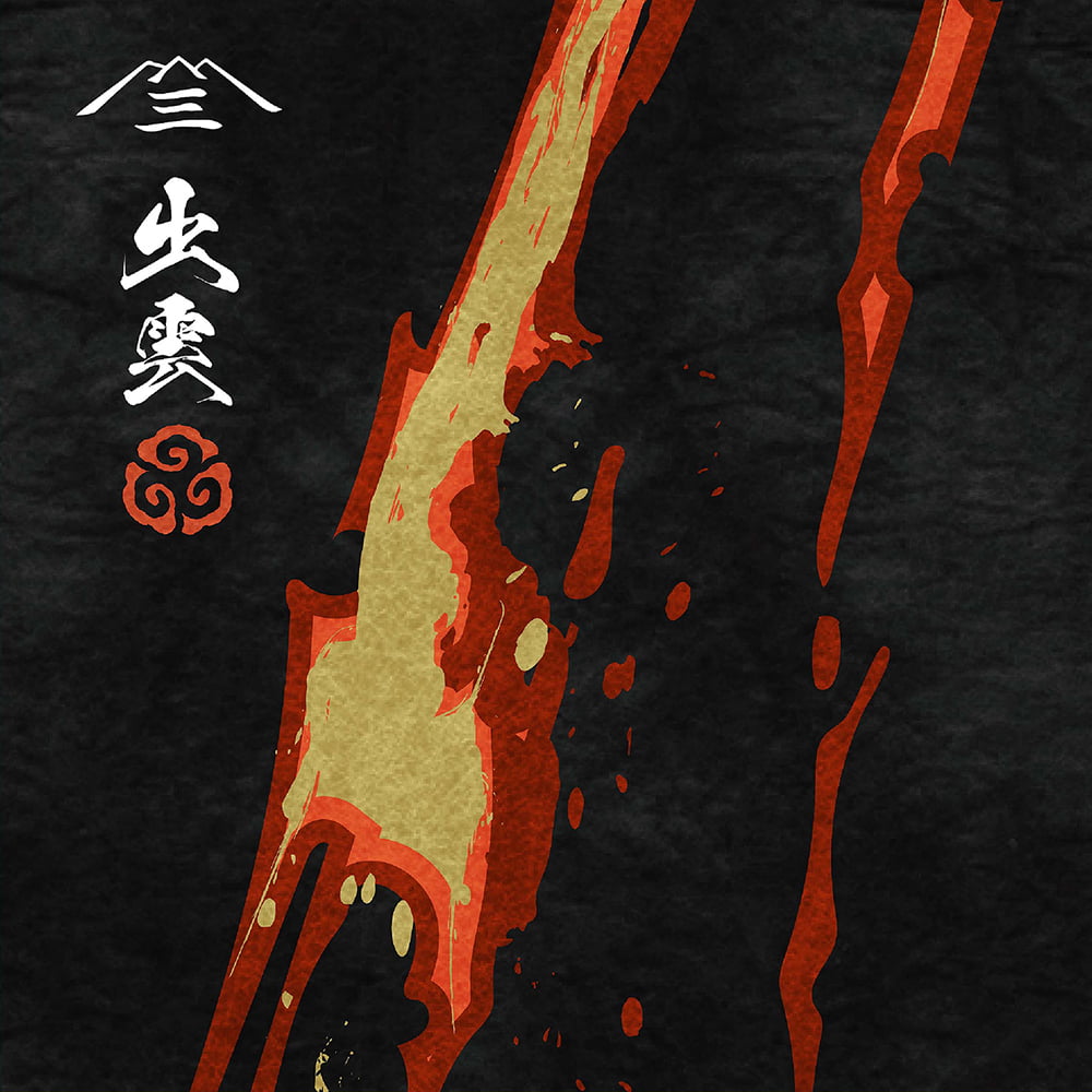 ガッチャマン浮世絵「大鷲火鳥図」