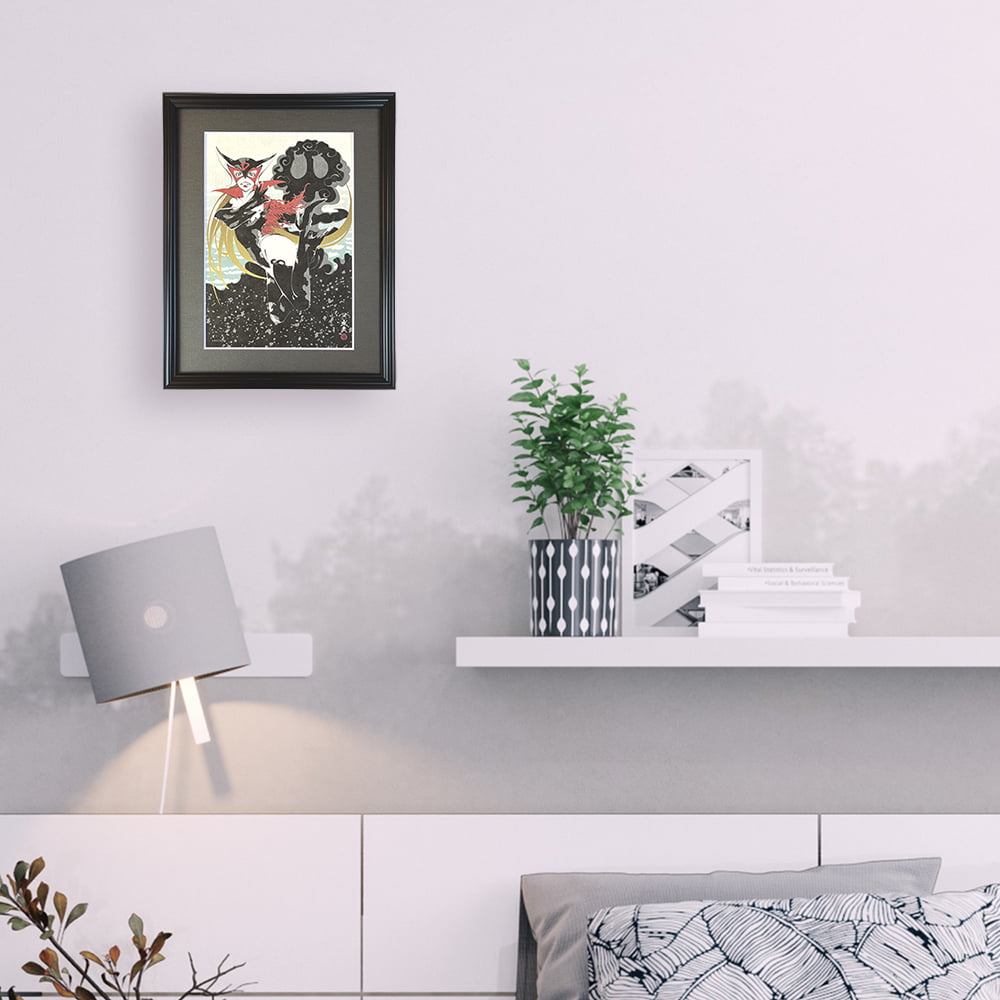 ドロンジョ浮世絵「骸骨之煙景」