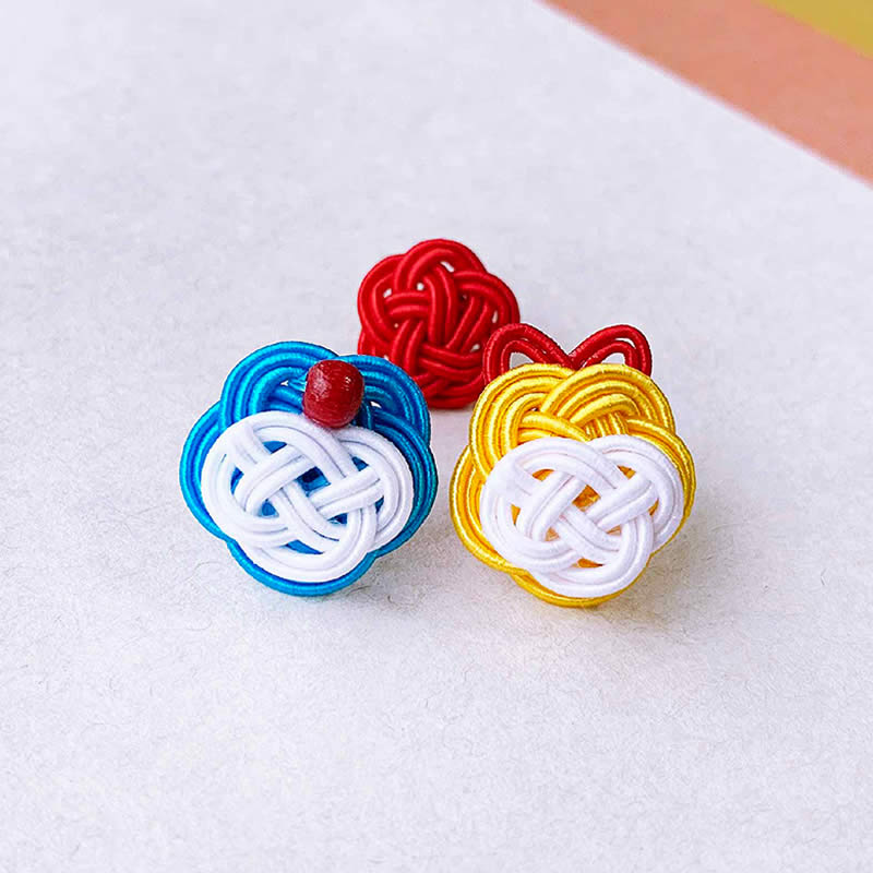 ドラえもん 水引イヤリング「ドラえもんVer.」