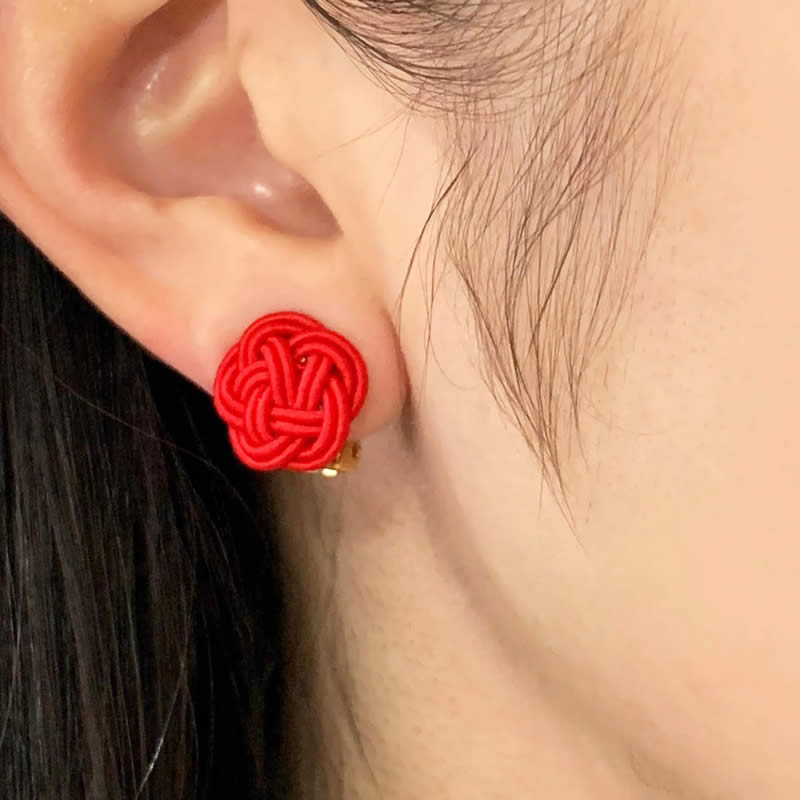 ドラえもん 水引イヤリング「ドラえもんVer.」